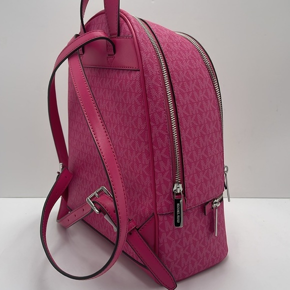 Michael Kors Rhea Medium Signature Logo Backpack
Dragonfruit
NWT main image 10
